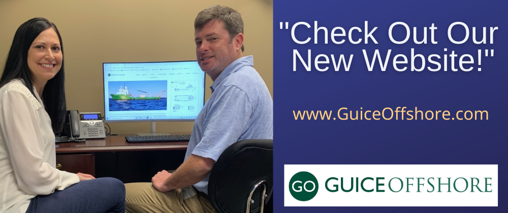 Nathan Guice and Julie Jimenez Check Out the New Guice Offshore Site