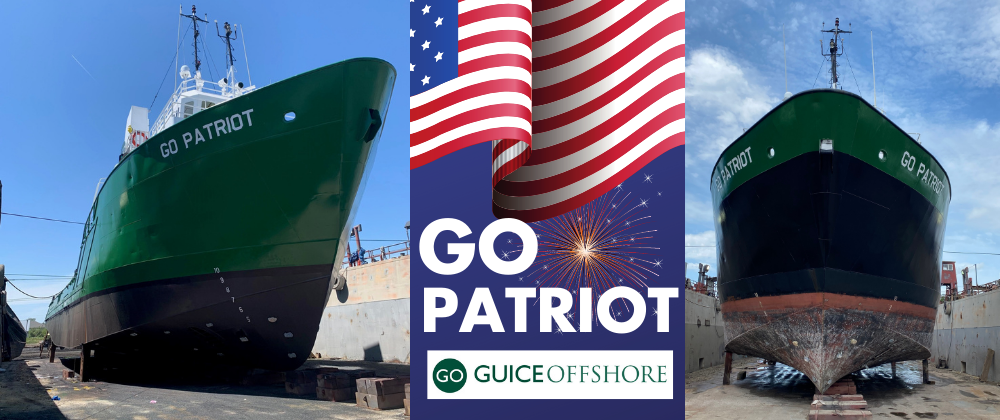 Guice Offshore Workhorse GO Patriot Mini-Supply Vessel Soon To Be Back On The Job