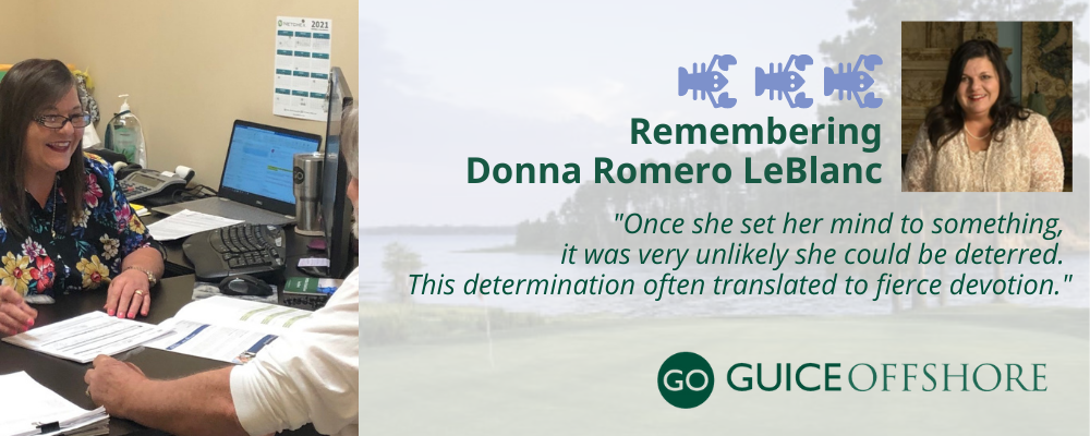 The Guice Offshore Family Mourns the Passing of Donna Romero LeBlanc