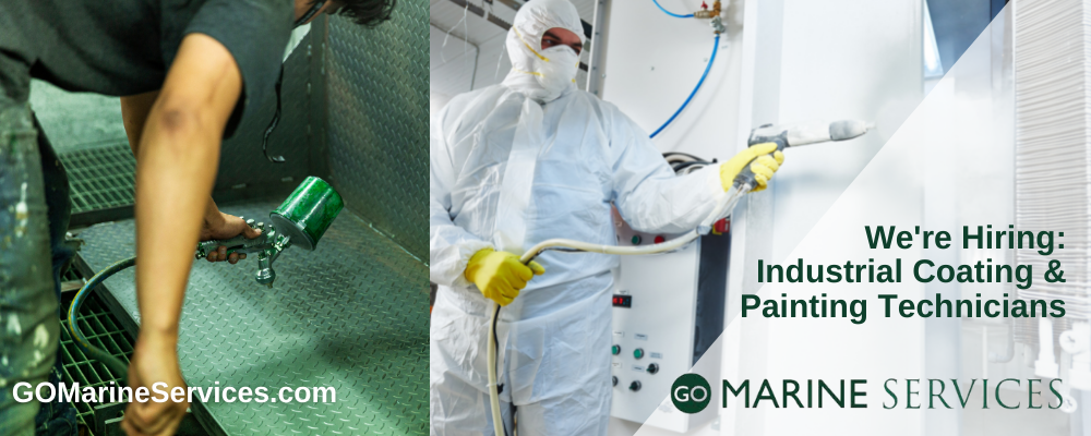 GO Marine Services is Hiring Industrial Coating and Painting Technicians