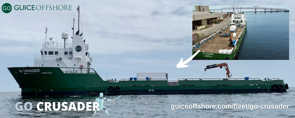 Guice Offshore Platform Supply Vessel GO Crusader Returns to Port Fourchon From Successful First Mission