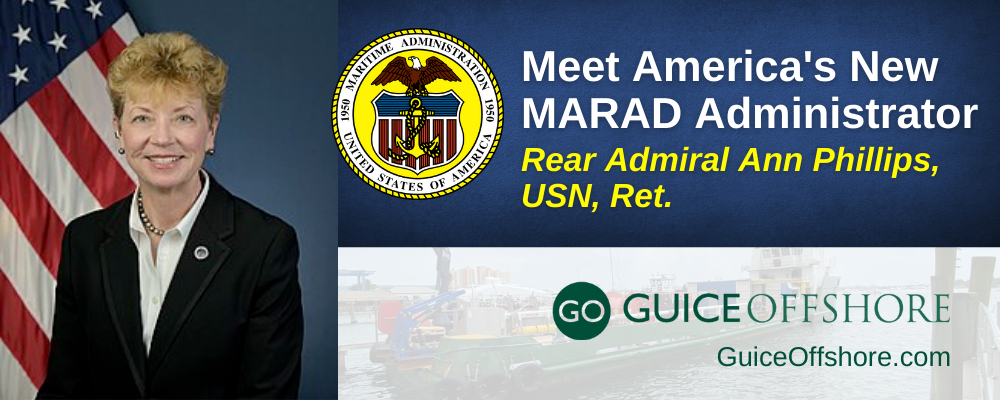 New MARAD Administrator U.S. Navy Rear Admiral (Ret) Ann Phillips