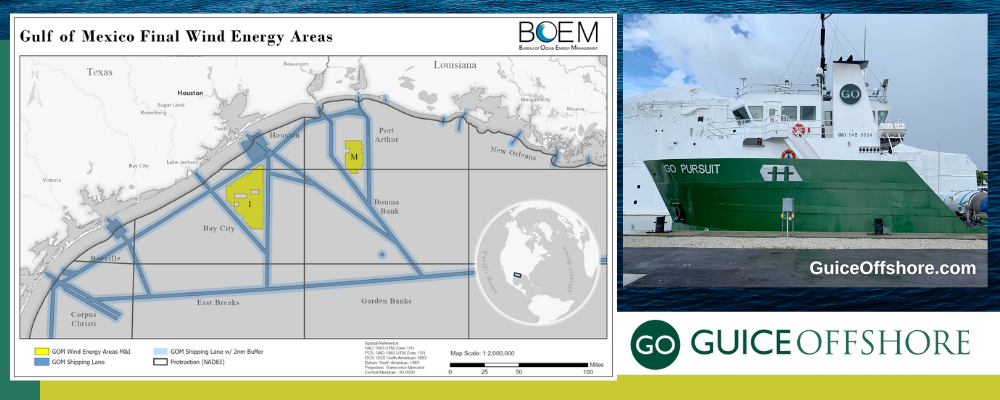BOEM Designates Two Wind Energy Areas in Gulf of America
