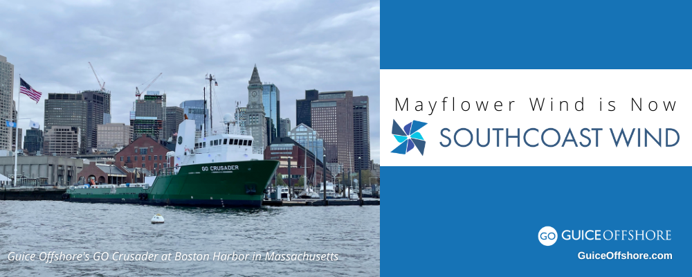 Offshore Supply Vessel; Mayflower Wind Changes Name to SouthCoast Wind Energy LLC