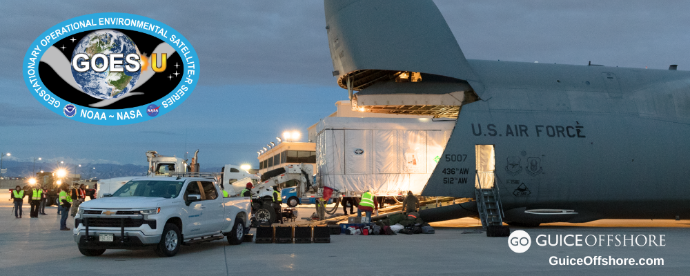 Final Geostationary Operational Environmental Satellite (GOES-U) Arrives in Florida for Launch