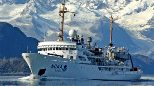 NOAA Ship Fairweather is one of the current charting and mapping vessels in the NOAA fleet. (Image credit: NOAA)