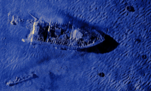 Northrop Grumman’s µSAS captured the highest resolution images to-date of the USS Monitor wreck during a survey in September 2025. (Photo Credit: Northrop Grumman)