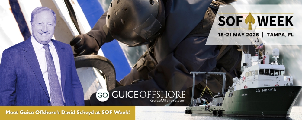 Meet Guice Offshore’s David Scheyd at SOF Week! Guice Offshore Attends USSOCOM 2026 SOF Week Military Operations Conference
