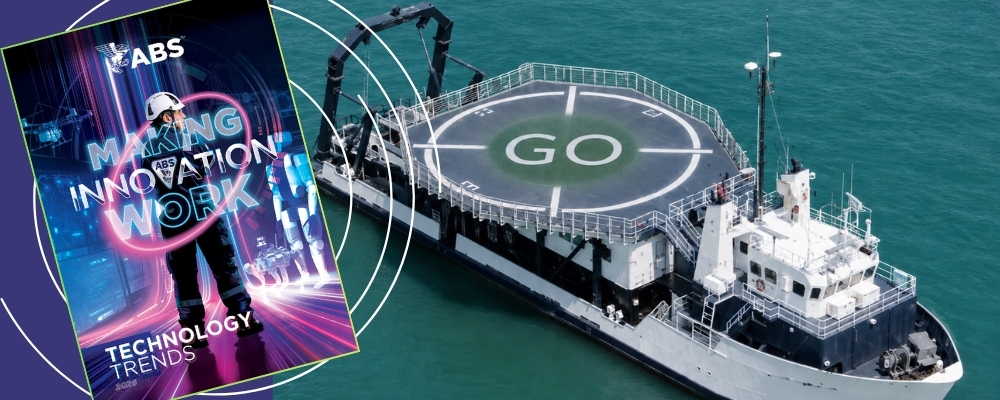 ABS Report Shows How Maritime Technology Trends Are Becoming Established