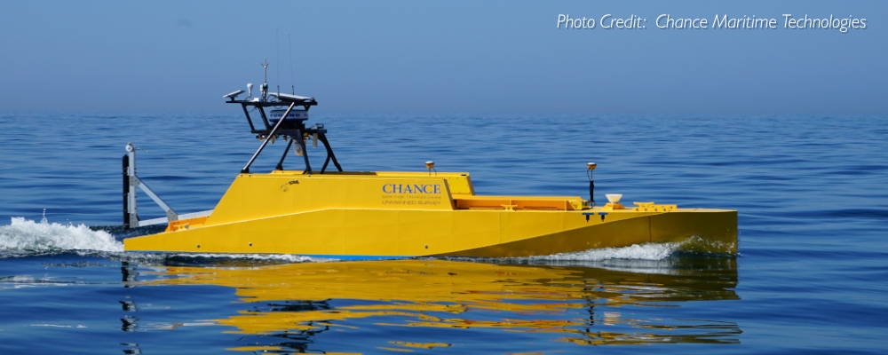 Chance Maritime Technologies of Lafayette, Louisiana Build uncrewed systems for new NOAA charting and mapping vessels Chance Maritime Technologies of Lafayette, Louisiana Build uncrewed systems for new NOAA charting and mapping vessels