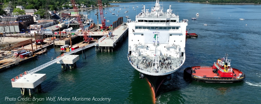 New Maine Maritime Academy Training Ship Returns to Upgraded Pier New Maine Maritime Academy Training Ship Returns to Upgraded Pier